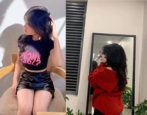 Горячий клип горячей девушки Фуонг Миу