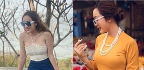 Красивая девушка Хоанг, моя страсть к влюбленным, раскрывая горячие клипы